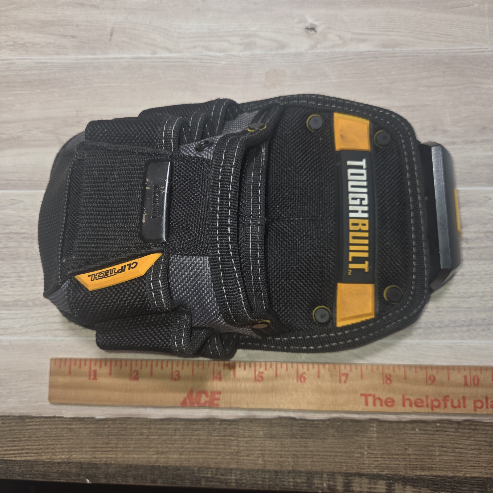 Toughbuilt Cliptech Electrician Technician Tool Belt Holster Pouch 9 Pocket