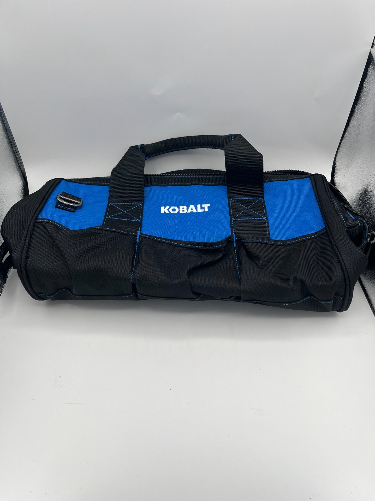 Kobalt – Workhorse – Blue Black Polyester 15-in Tool Bag – Free Shipping