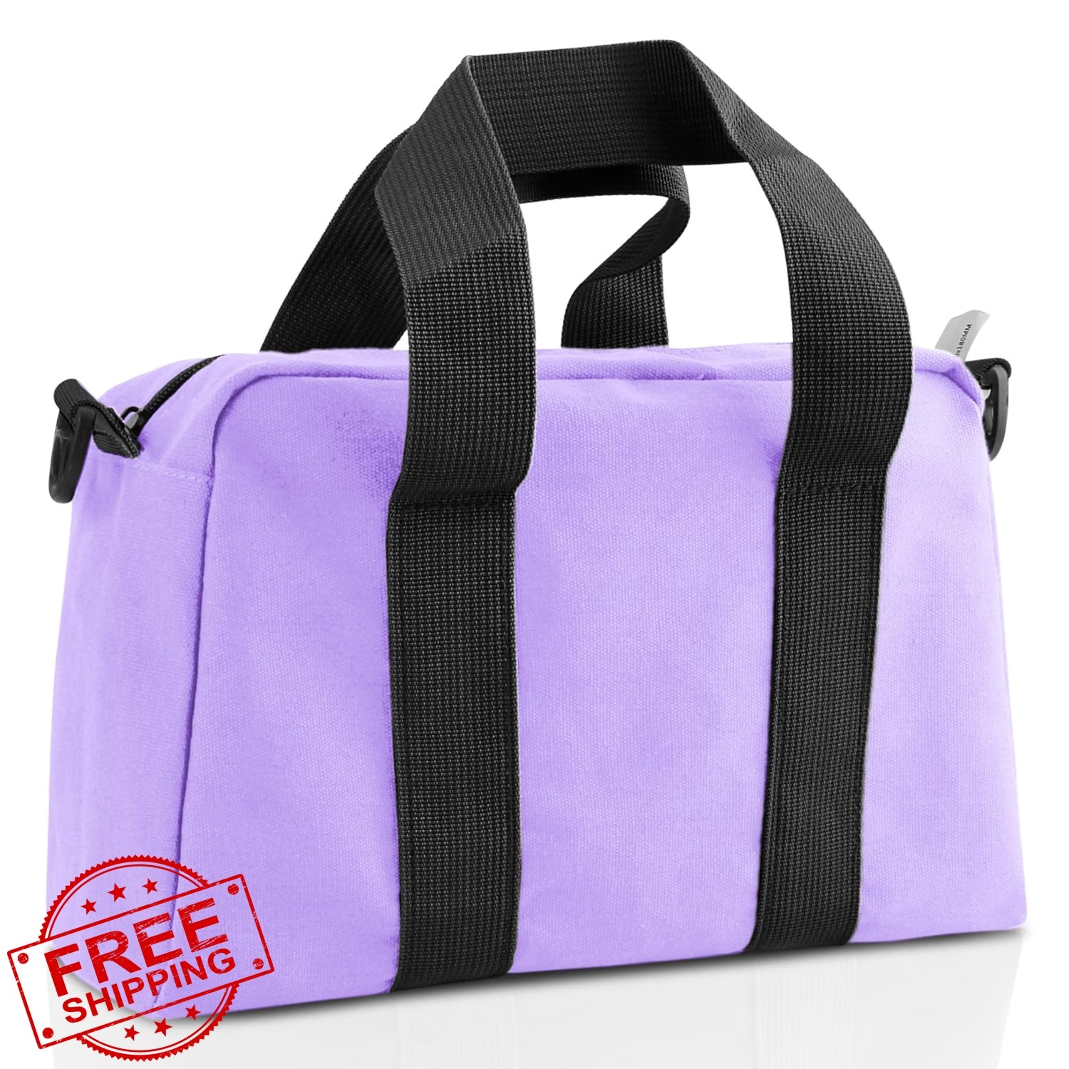 MJFSGYO Purple 13 Inch Canvas Tool Bag Pouch