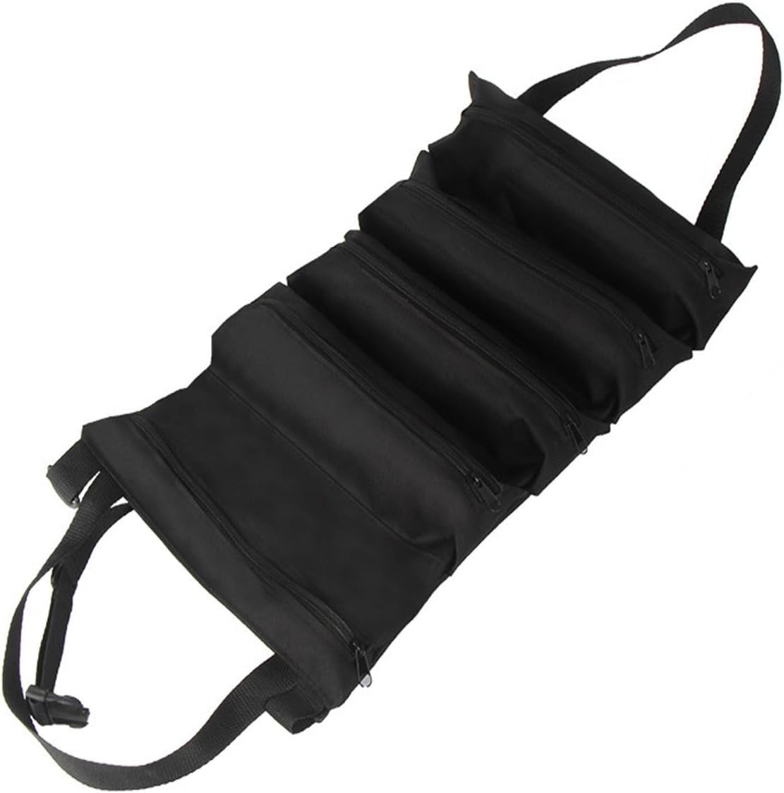 Roll Up Tool Bag 600D Oxford PVC Coated Waterproof for Electricians Mechanics