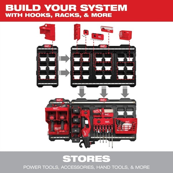 Milwaukee Tool 48-22-8344 Packout Belt Clip Rack