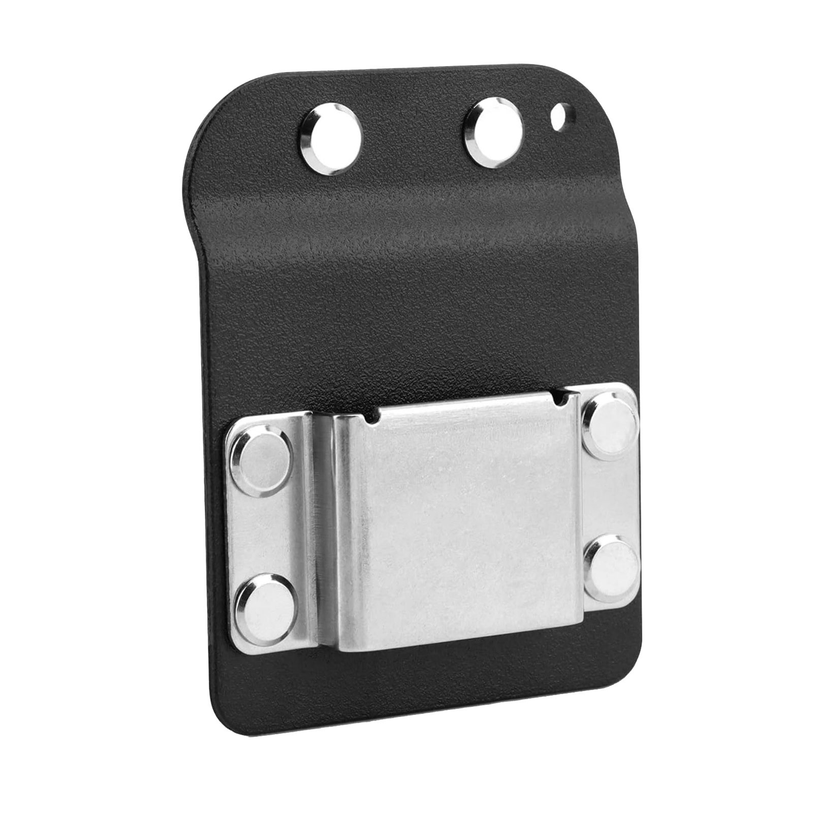 Metal Tape Measure Holder For Tool Belt Clip On Black Nylon Drill Accessory