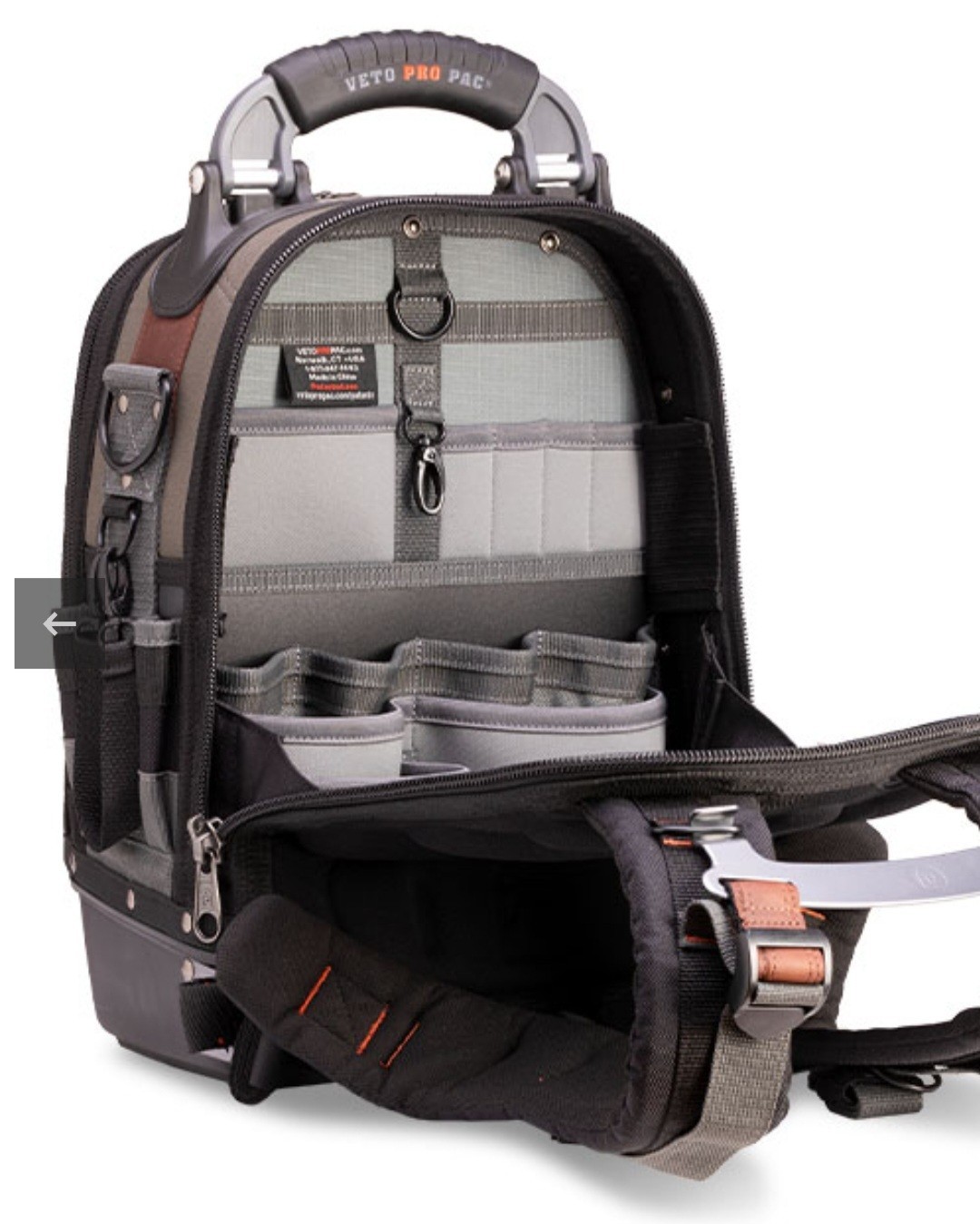 Veto Pro Pac TECH PAC MC Backpack Tool Bag, VPP10066