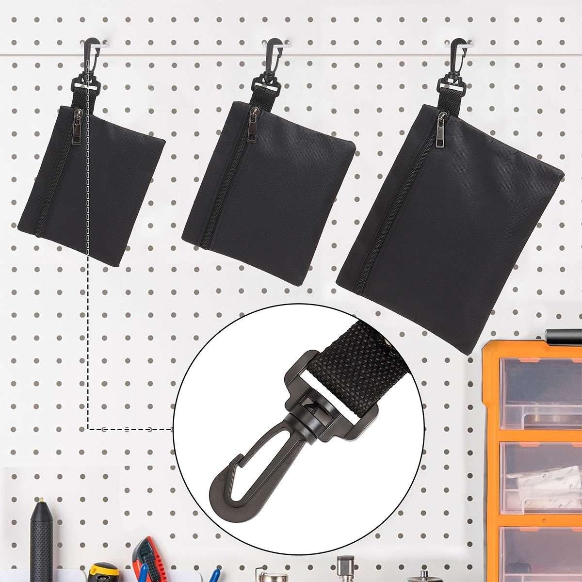 Portable Oxford Cloth Tool Storage Bag Zip Carry Case Pouch Bag Organizer Pocket