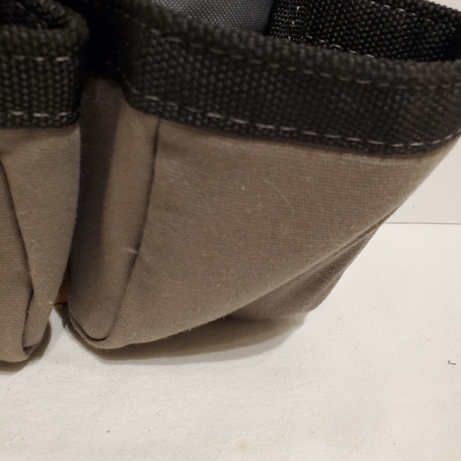 Dickies Canvas Carpenter’s Rig Tool Bag No Belt or Strap Has Wear And Fading