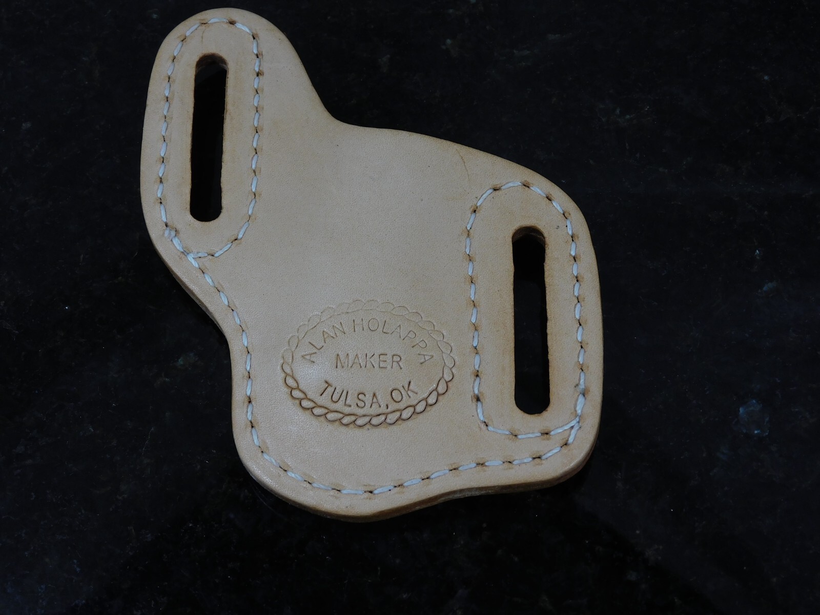 Top Grain Raw Leather knife Lighter Tool Holder for the Belt