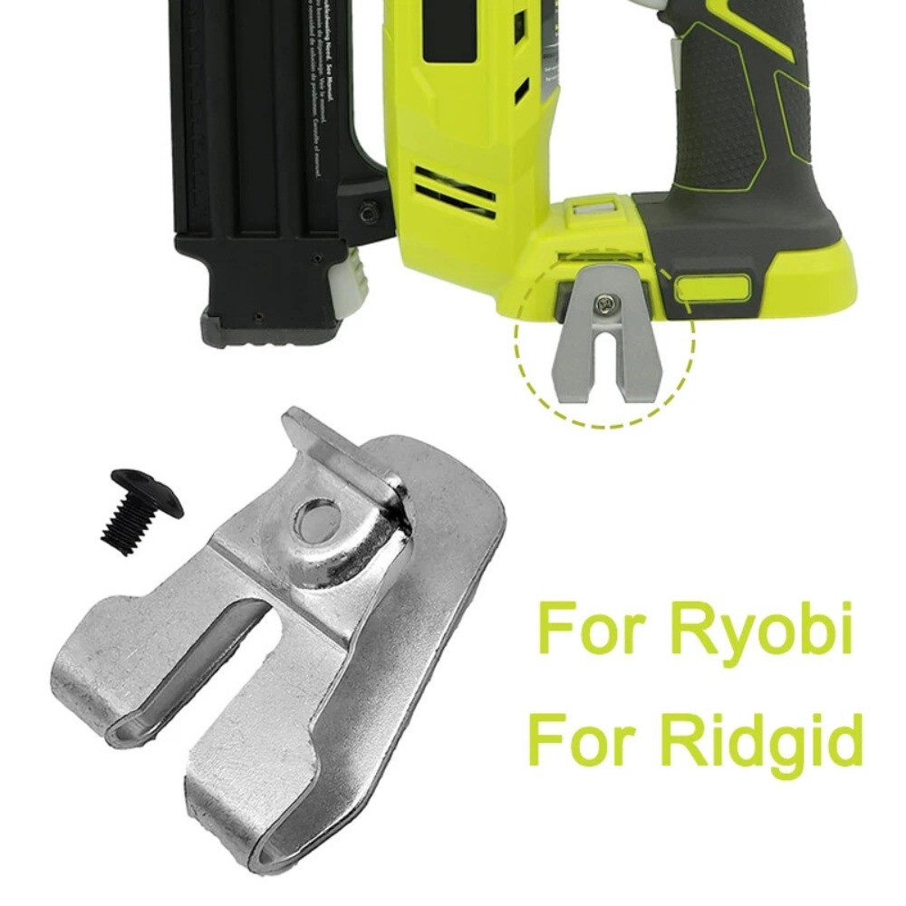 10PK Belt Clip Hooks With Screws For Ryobi For Ridgid Impact Driver Drill Holder
