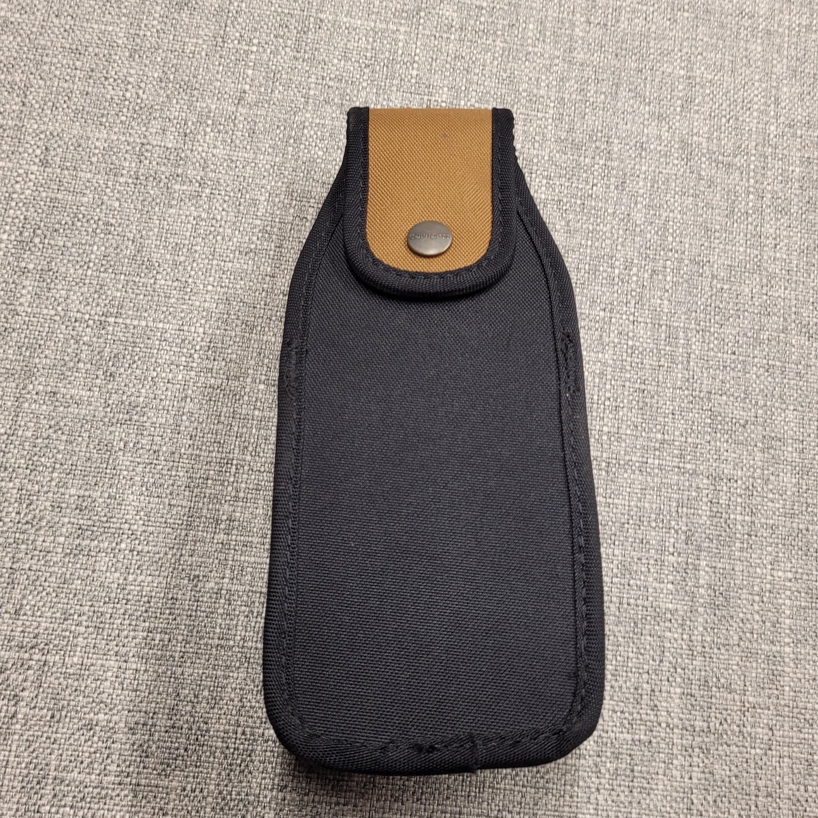 Carhartt Canvas Beverage Holster Tool Belt Attachment Black Can Bottle Holder