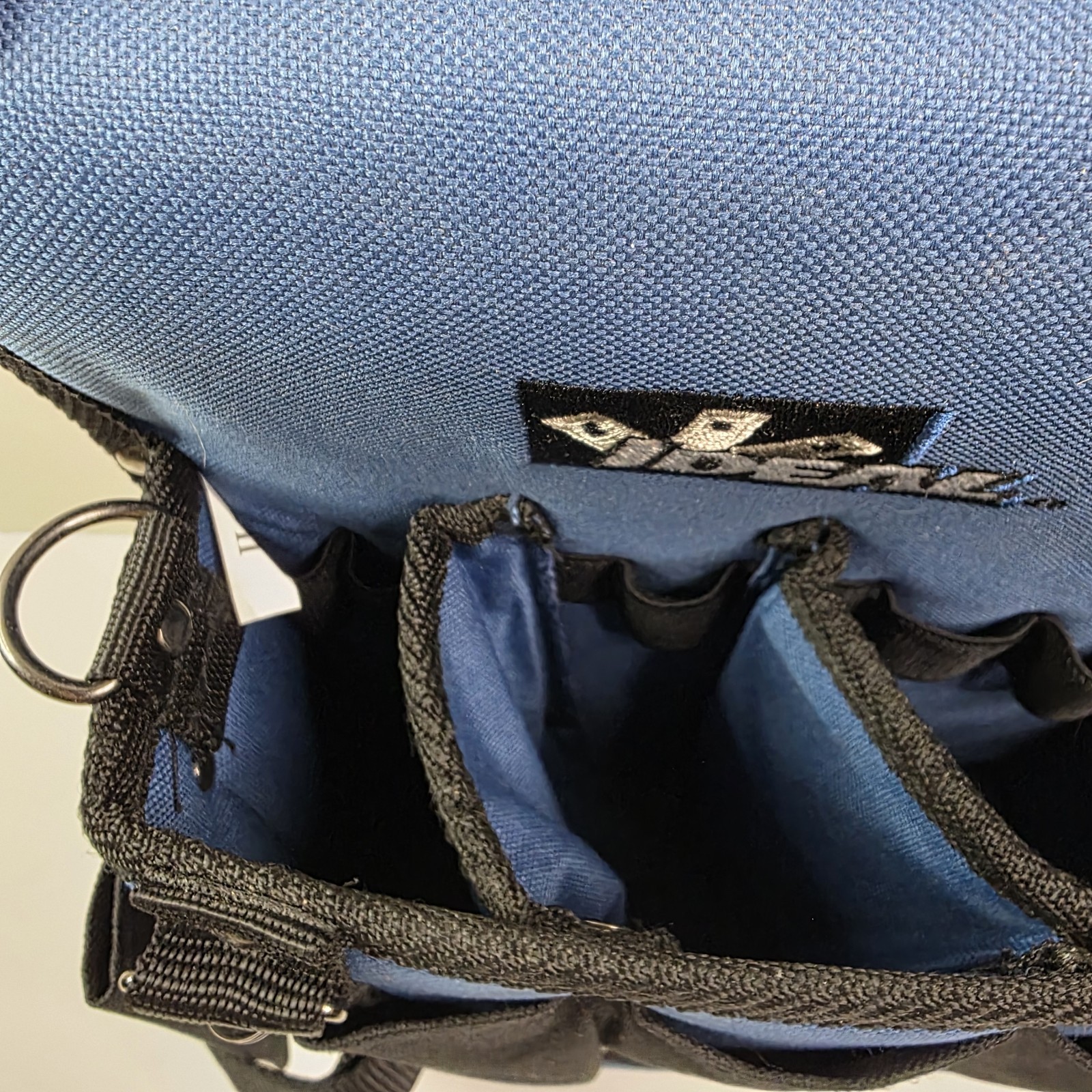 IDEAL Electrical 35-426 Journeyman Electrician’s Tote Black/Blue Multi-Ply Tool