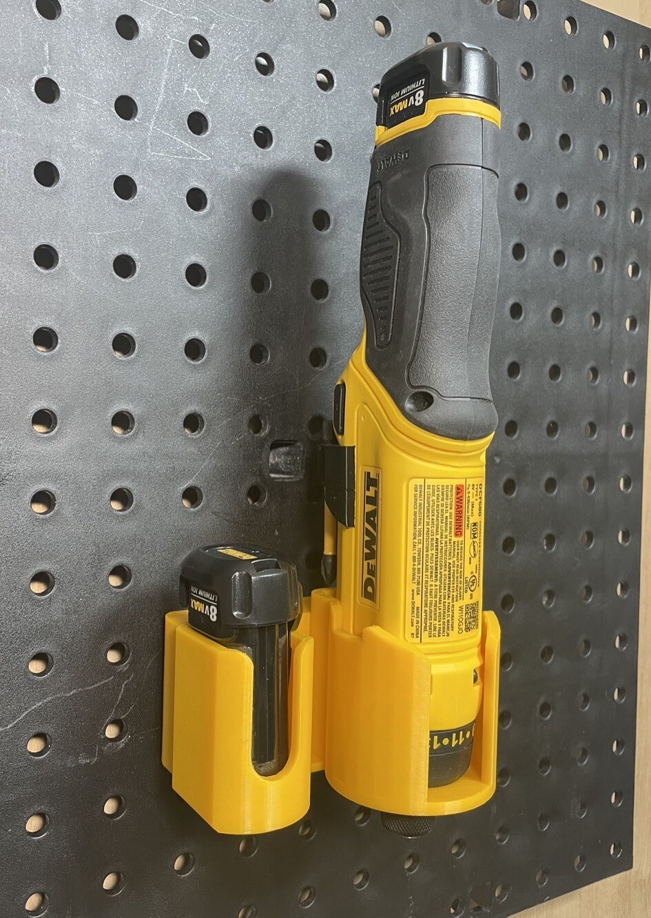 for Dewalt Gyroscopic Screwdriver DCF680 pegboard and wall mount Free Shipping