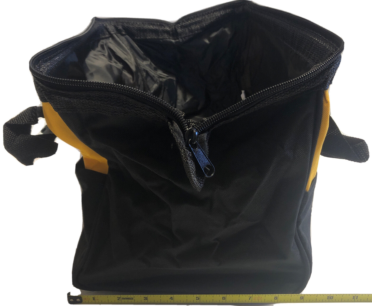NEW DEWALT 13″ X 10″ X 9″ Heavy Duty Nylon Medium Tool Bag w/ 6 Pockets + Skids
