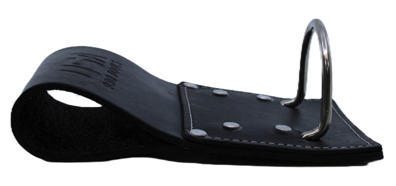 USA PRO TOOLS Grain Leather Hammer Holder – Heavy‑Duty Belt Loop with Rivets