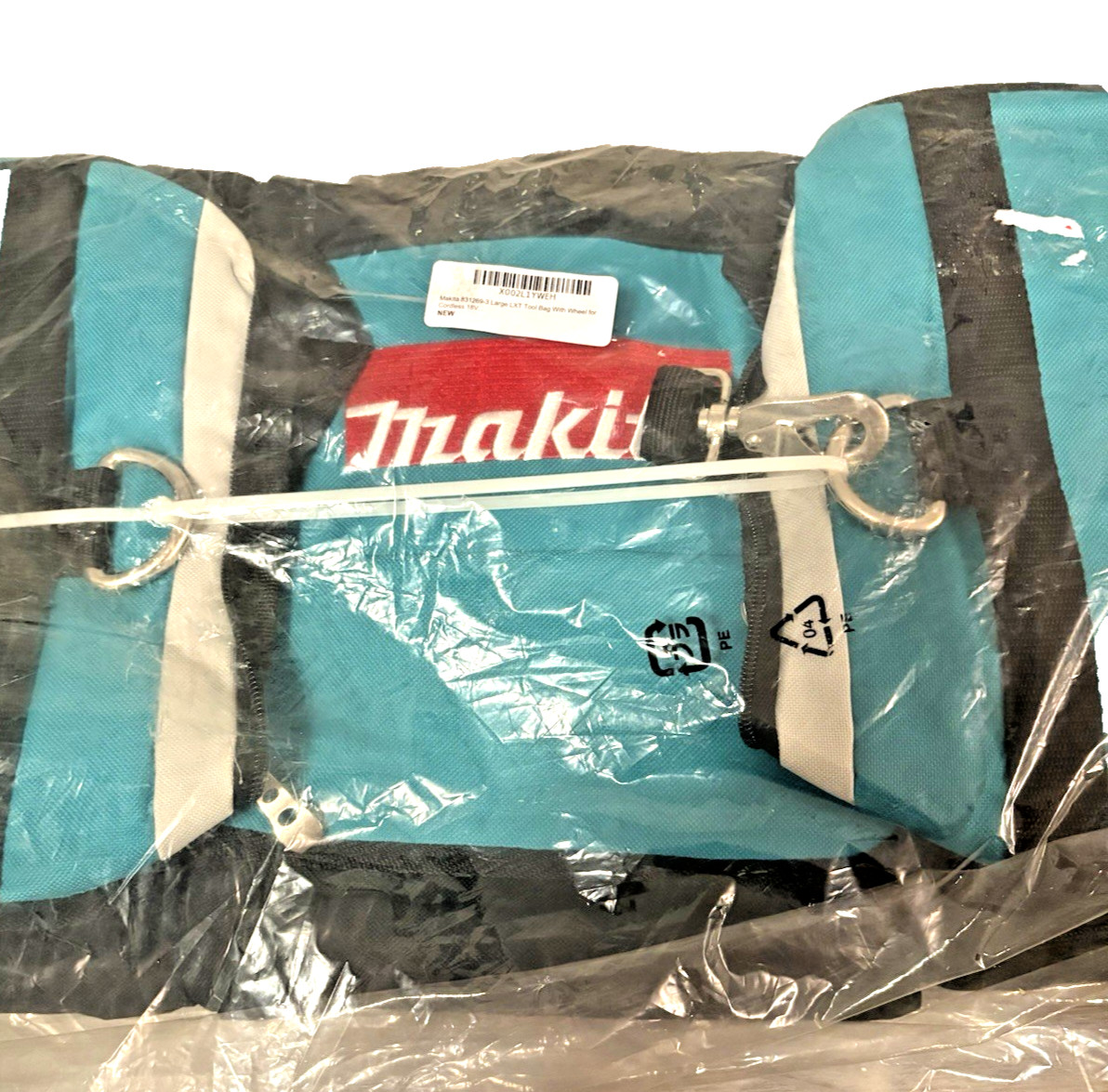 NEW IN ORIGINAL PACKAGING MAKITA XLT TOOL BAG WITH WHEELS. MODEL 831269-3