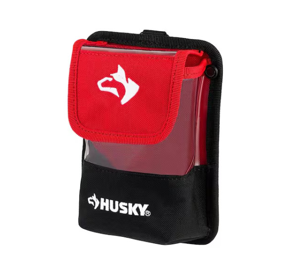 Husky 5 In. Clip on Tool Belt Pouch