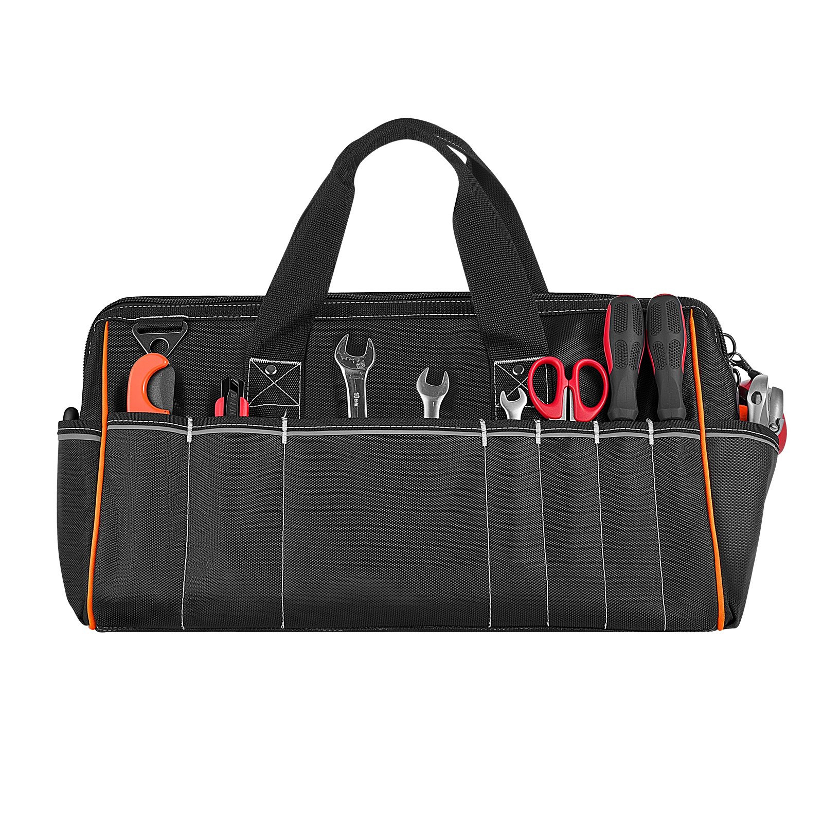 20″ Tool Bag 33 Pocket Large Tool Organizer Storage w/Shoulder Strap