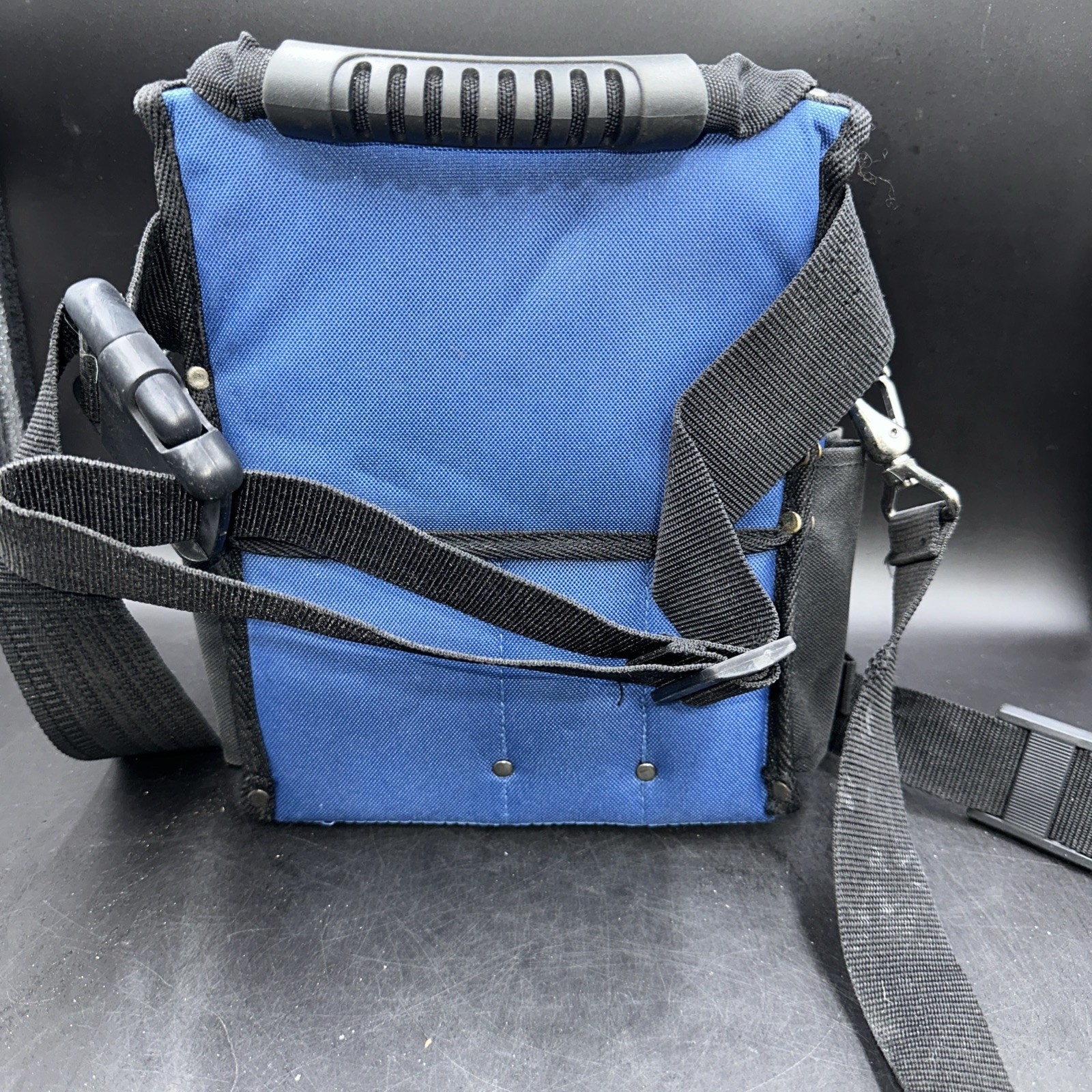 IDEAL Electrical 35-426 Journeyman Electrician’s Tote Black/Blue Multi-Ply Tool