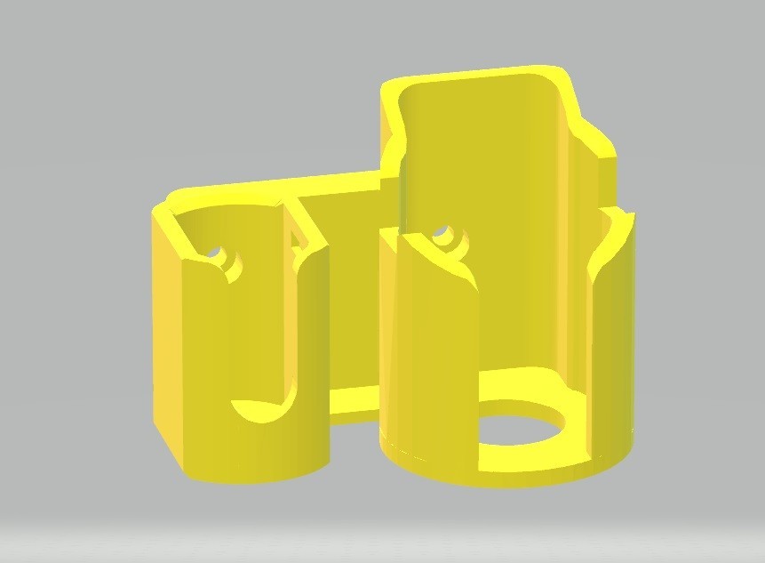 for Dewalt gyroscopic DCF680 pegboard wall mount
