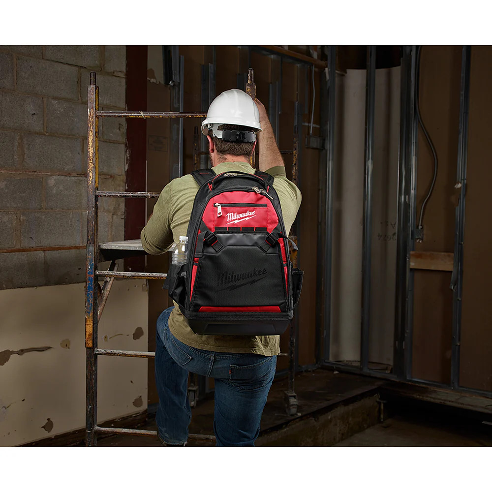Milwaukee 48-22-8200 35-Pocket Impact Resistant 1680 Ballistic Jobsite Backpack