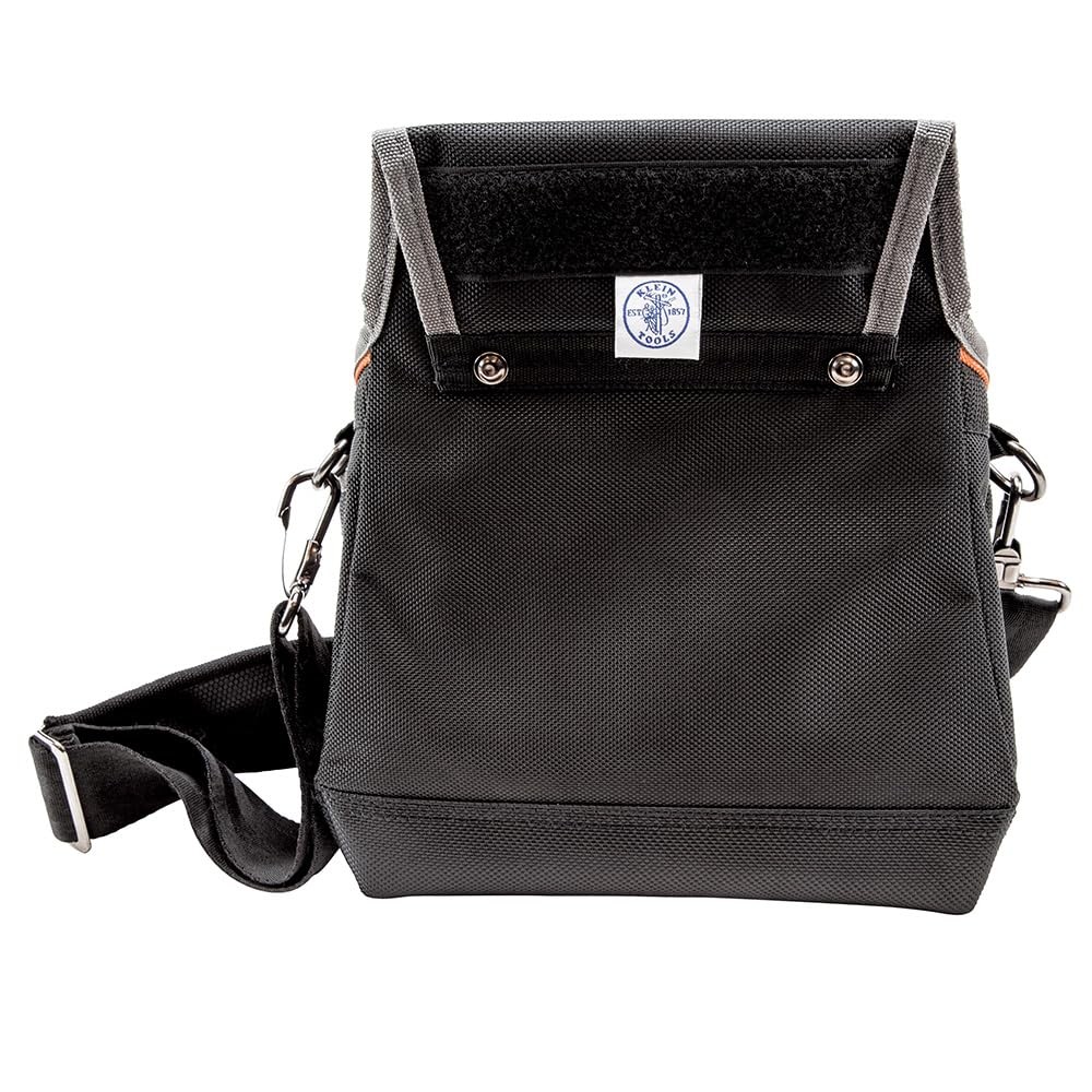 Klein Tools Utility Holster Pouch With Shoulder Strap 15 Pocket Tool Bag