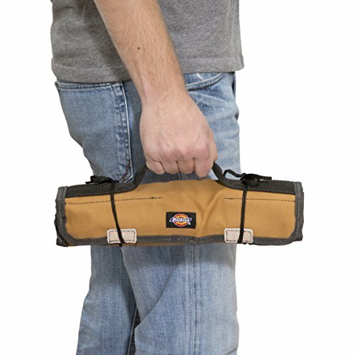 Wrench/Screwdriver Organizer Roll Up for Mechanic 16 Toll Pockets Durable Canvas