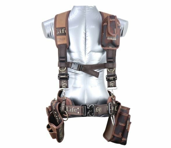 [Overseas Purchase] KAYALIFE KL-600 Tool Belt Set Suspenders Drill Pouch Holder