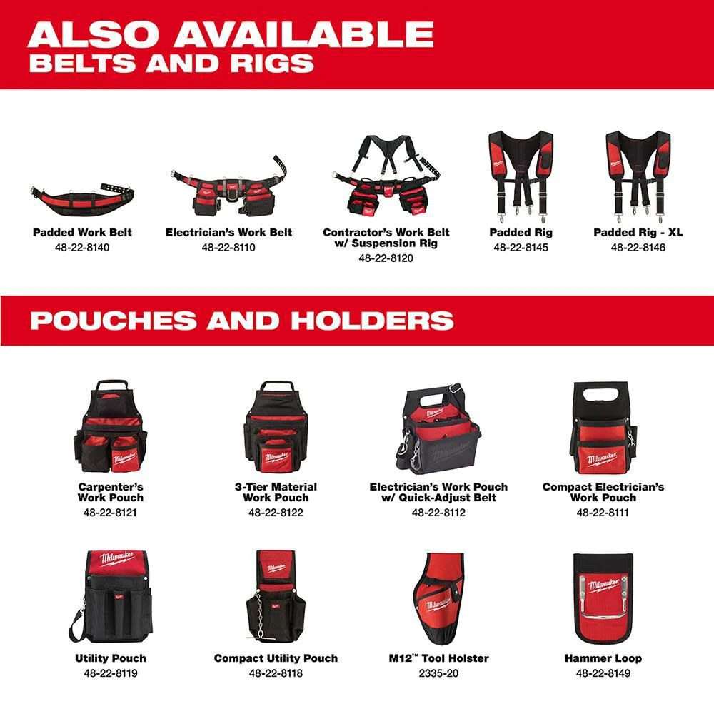 Milwaukee Padded Work Belt