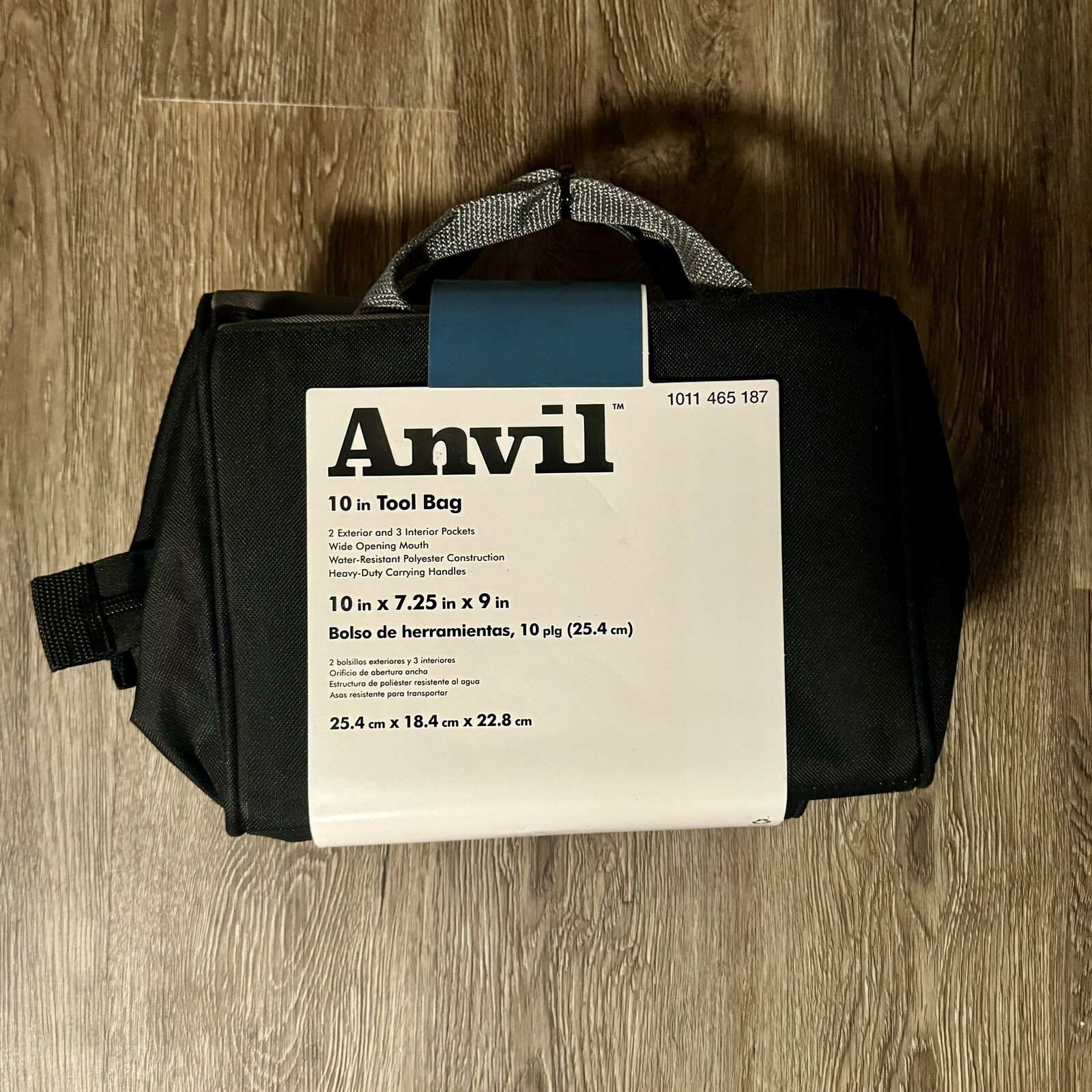 (3 Pack) NEW Anvil Tool Bags 10″ 2 Exterior, 3 Interior Pockets Construction
