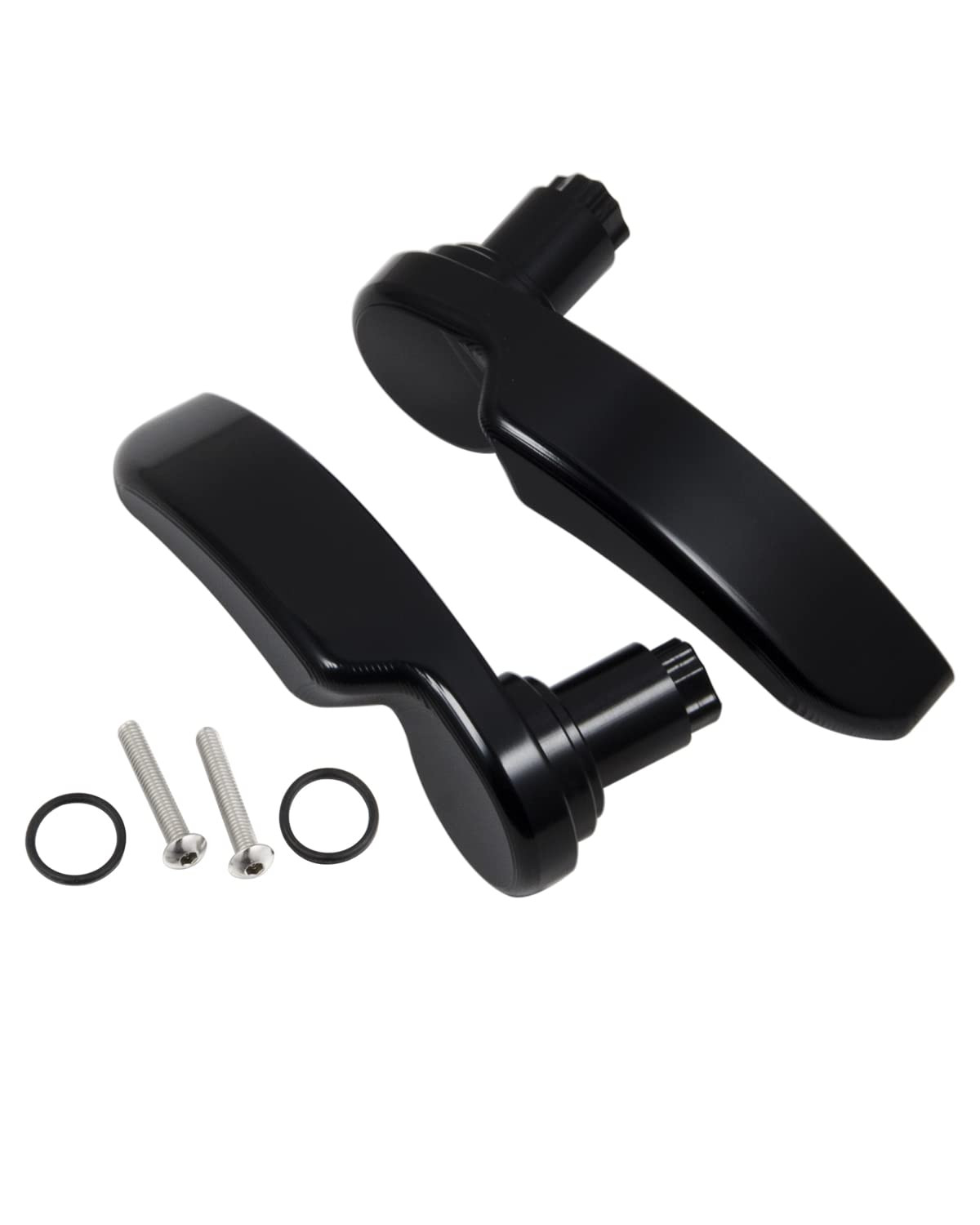 Black Saddlebag Latches Kit, Saddlebag Lifters Compatible for Harley Touring …
