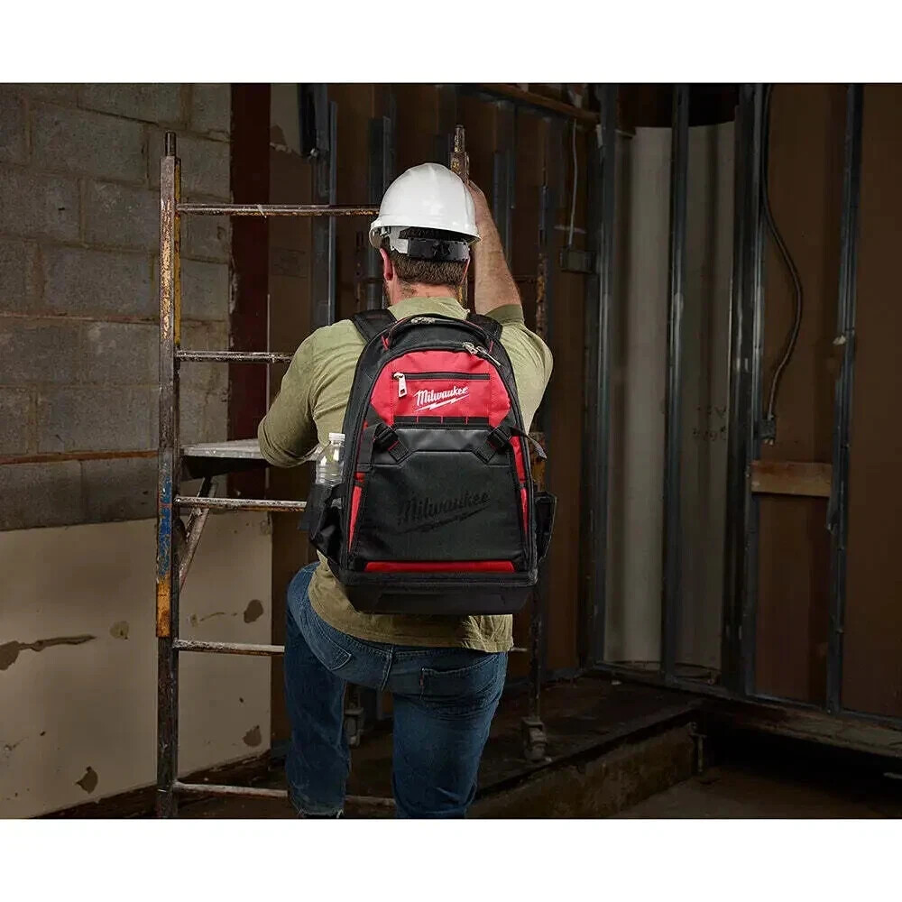 Milwaukee 48-22-8200 35-Pocket Impact Resistant 1680 Ballistic Jobsite Backpack