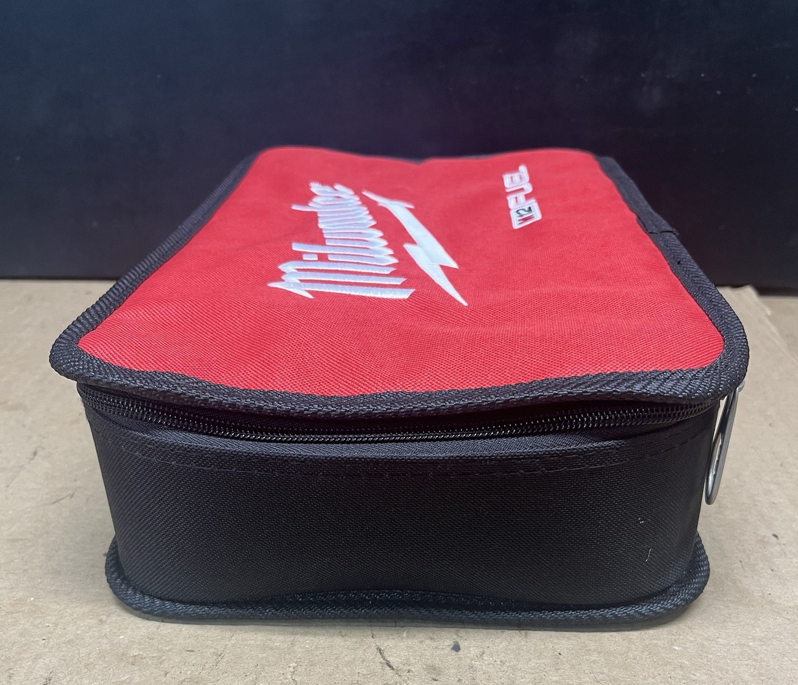 New Milwaukee Fuel M12 14” x 9” x 4” Heavy Duty Contractors Tool Bag W/ Charger