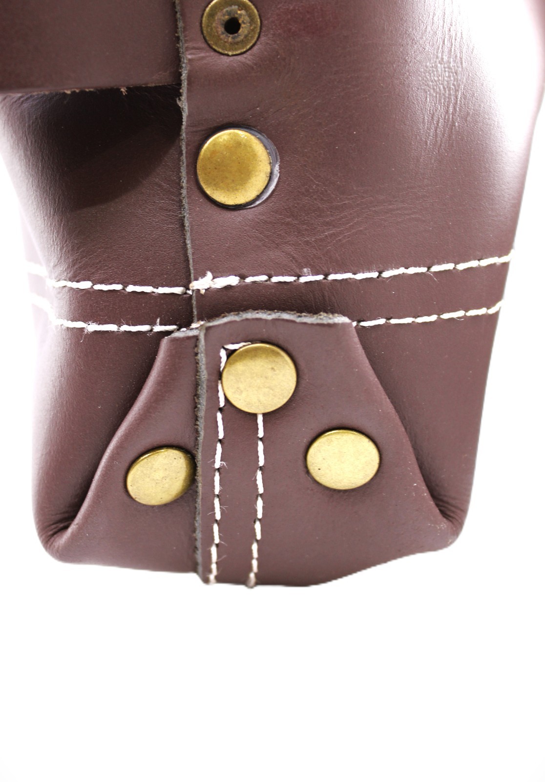 Heavy Duty Oil Tan Leather Iron Worker’s Nuts-Bolts-Nails Tool Pouch Belt Holder