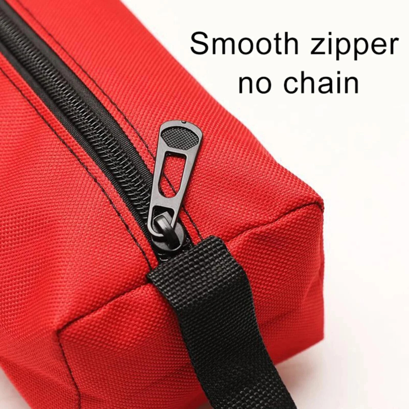 1-3pc Canvas Tool Pouch Bag Zipper Small Multipurpose Organizer Pouch Heavy Duty