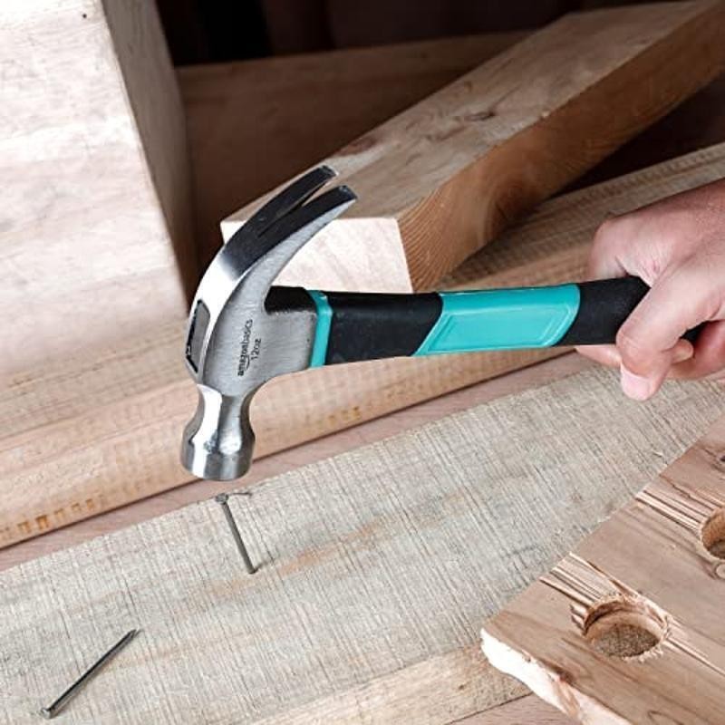 104-Piece Tool Set Household Projects Round Pouch Corrosion-Resistant Turquoise