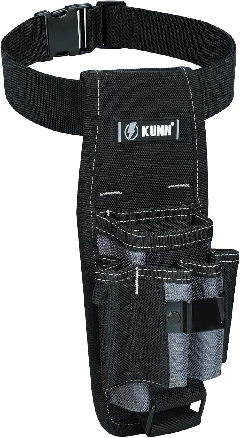 Versatile 7 Pocket Tool Holster – Heavy Duty Nylon Organizer for Technicians