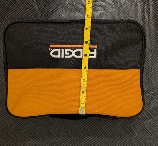 RIDGID Flat Tool Bag 11x8x3 – Brand New
