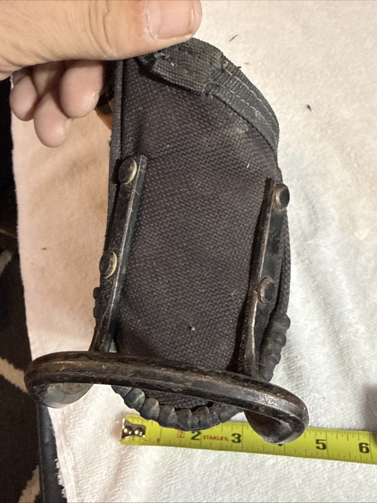ToughBuilt Project Pouch with Pockets and Loops, Clip Tech & Belt clip, Used