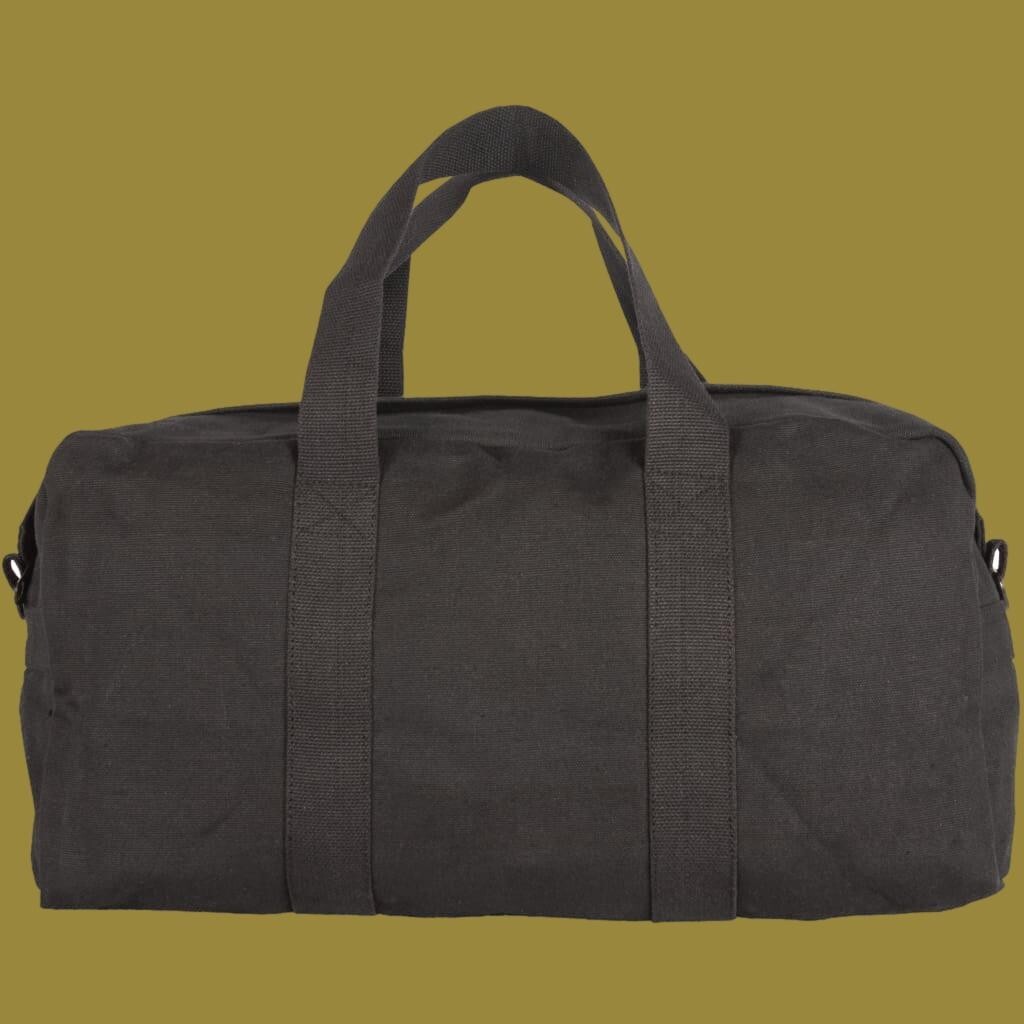 HEAVY DUTY BLACK MILITARY STYLE MECHANICS TANKERS TOOL BAG 19″X 9″X 6″
