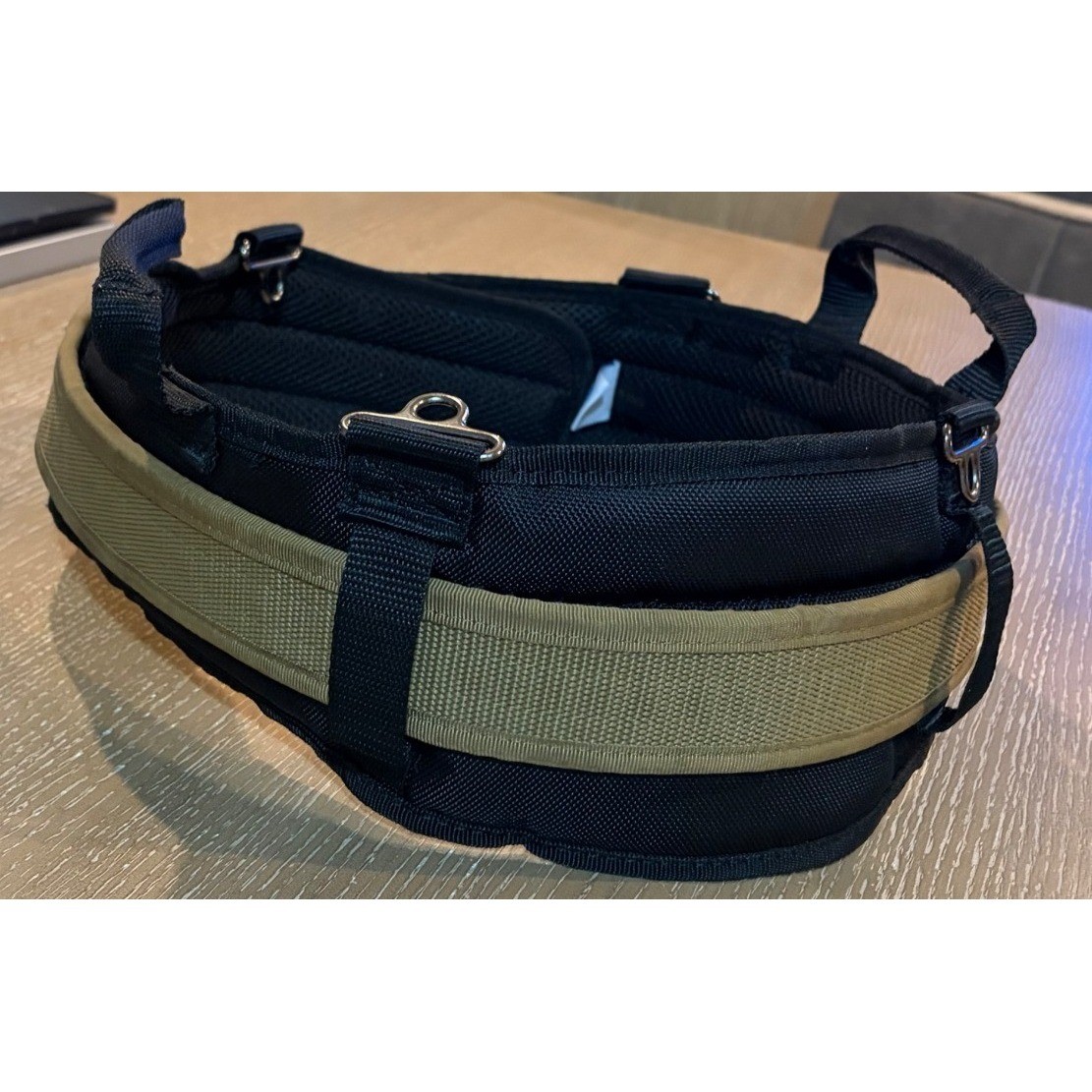 Klein Tools Padded Utility Duty Belt 35W-39W Large Tan Black Tactical Work Belt
