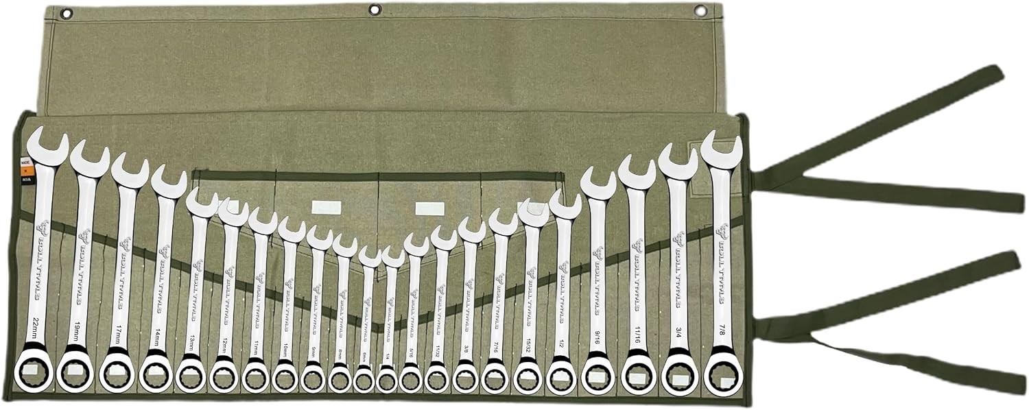 WRENCH TOOLS STORAGE ORGANIZER POUCHES Roll 26 Pocket Mechanics Wrap Pouch Bags