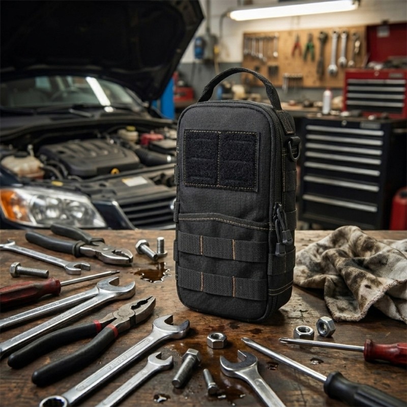 Space Saving Workshop Essential Bag with Reinforced Seams for Heavy Duty Use