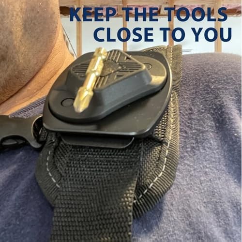 Magnetic Tool Holder for Belt, Strong Magnet Tool Clip for Men, for Dad, Heav…