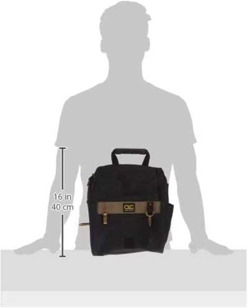 Large Electrician Tool Bag Featuring 21 Pockets and Comfortable Shoulder Strap
