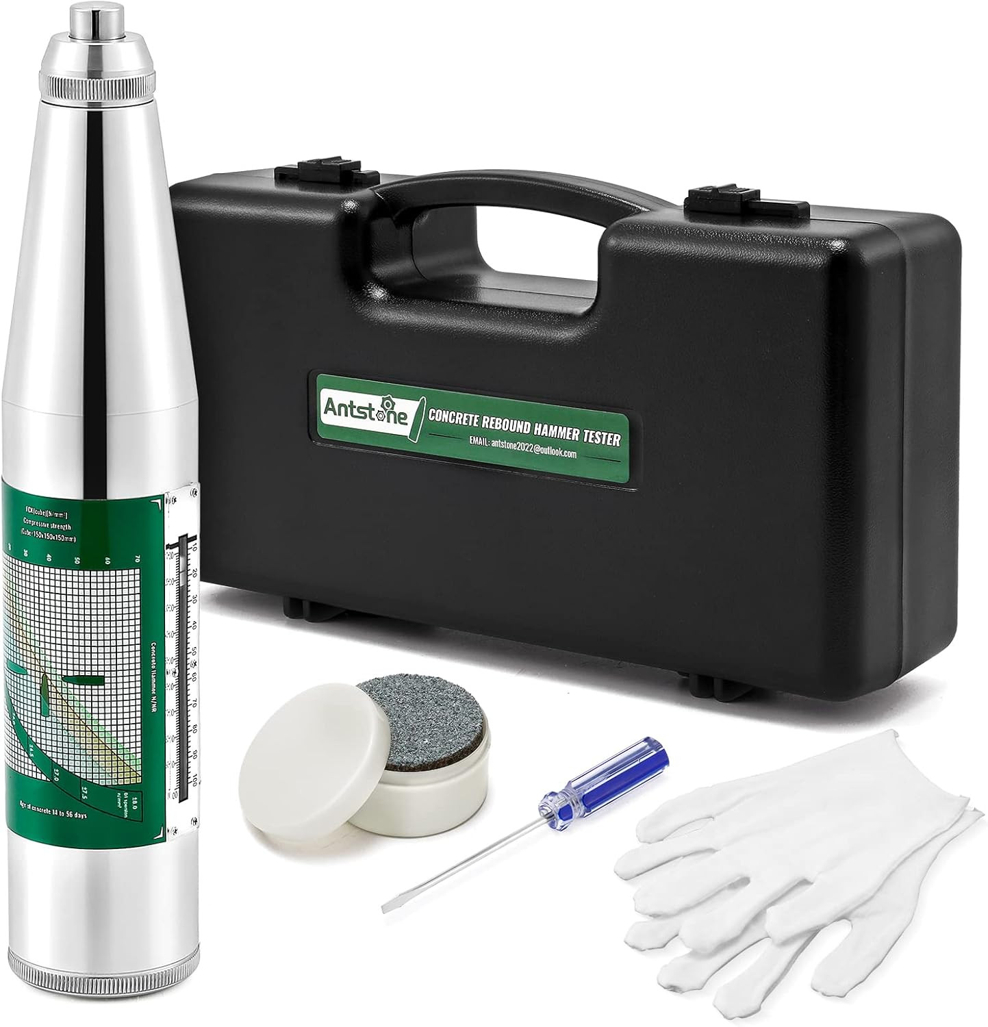 Schmidt Hammer Concrete Rebound Tester for Accurate Strength Measurement