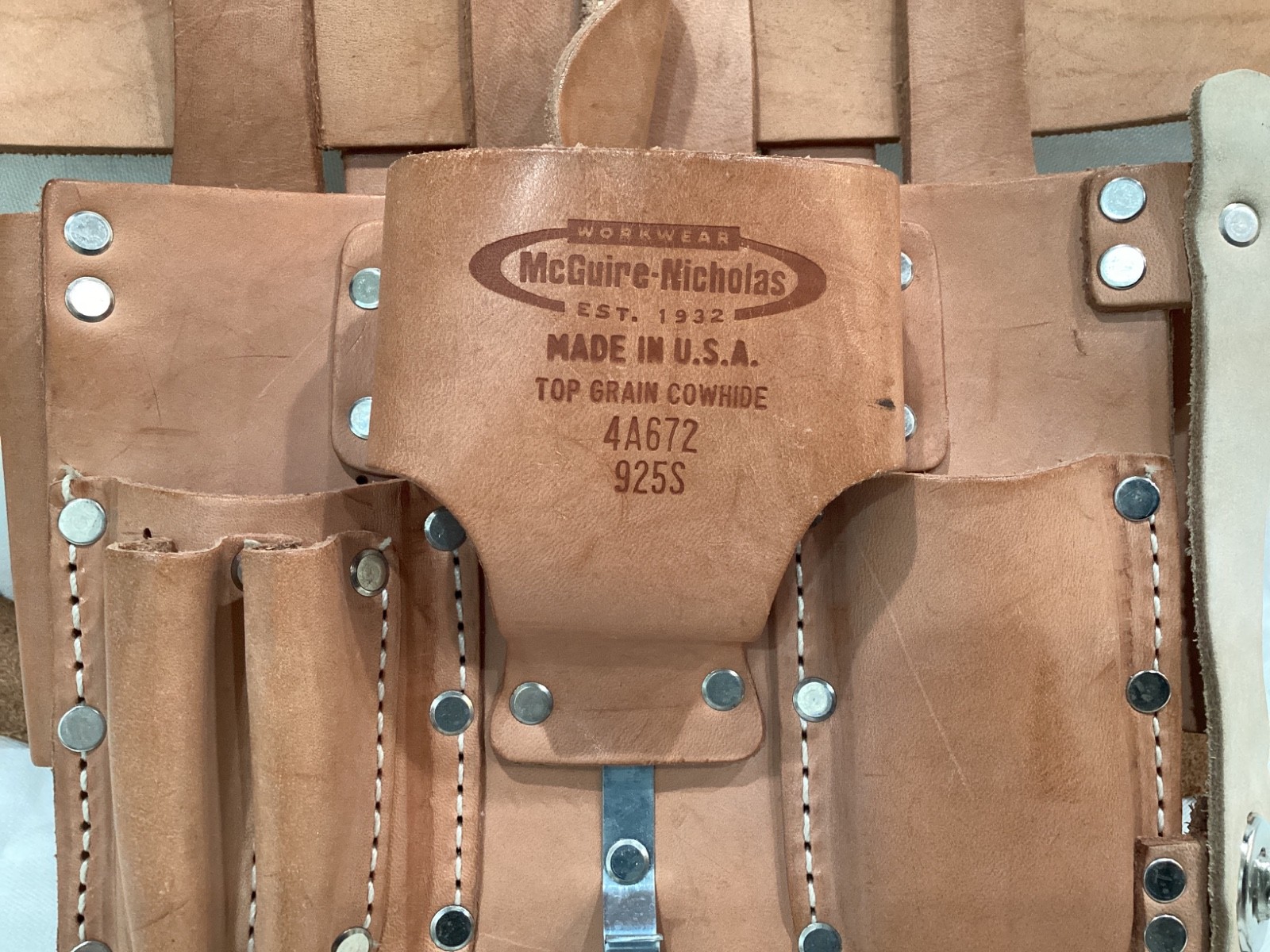 McGuire-Nicholas 4A672. 925S Electrician’s Tool Pouch and Belt