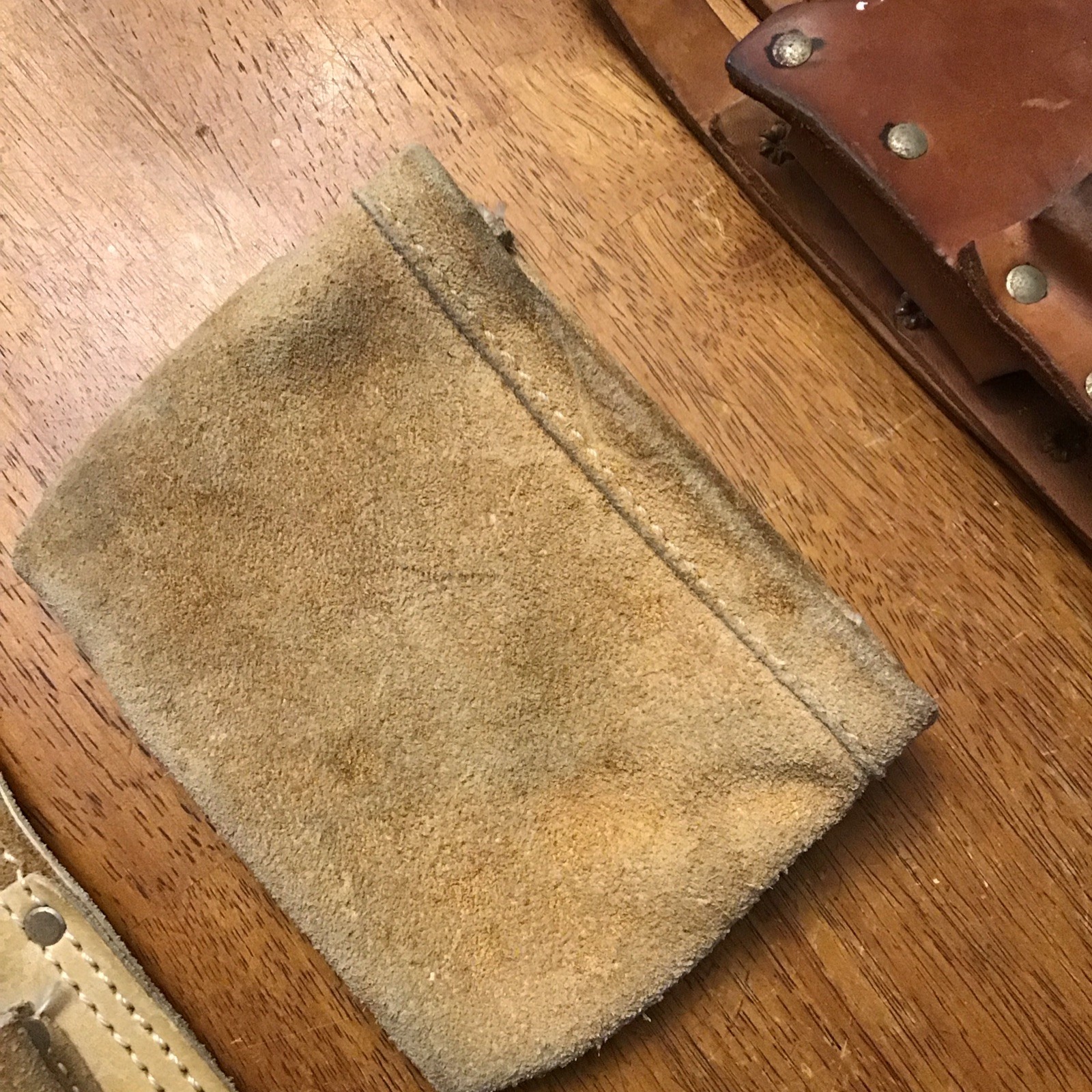 Lot Of 3 Leather Tool Belt Pouches Nicholas 423R Klein 5127