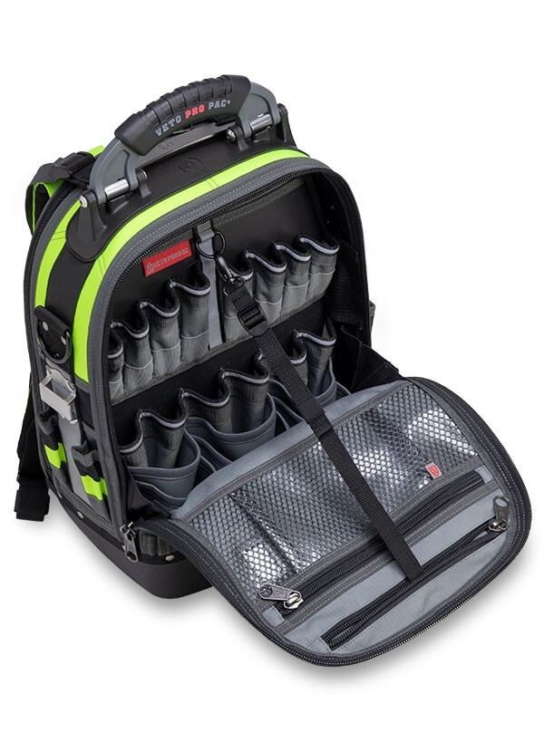 Veto Pro Pac Tech Pac Hi-Viz Yellow Large Tool Backpack