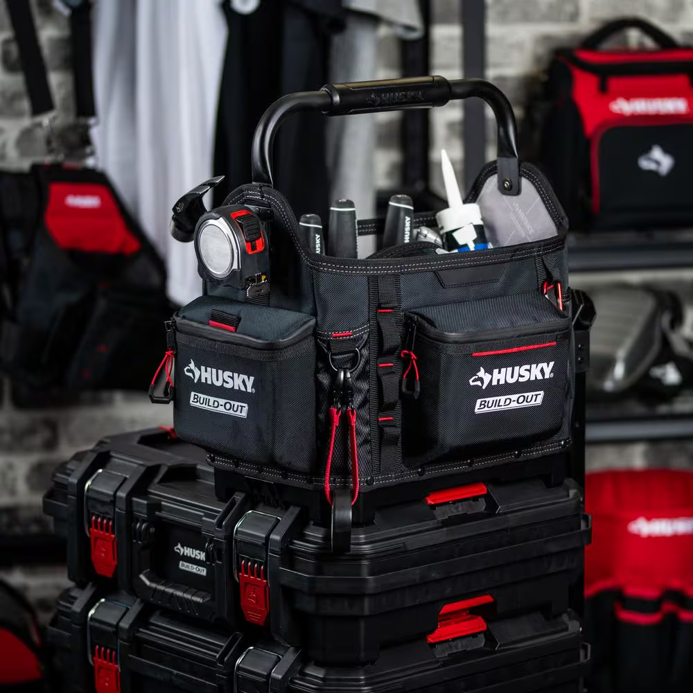 Husky Build-Out 14 In. Tool Tote