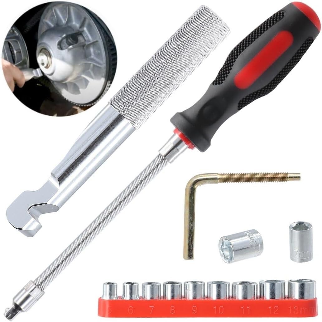 Belt Changing Removal Tool Kit Clutch Cover Separate Tool Set Compatible Polaris
