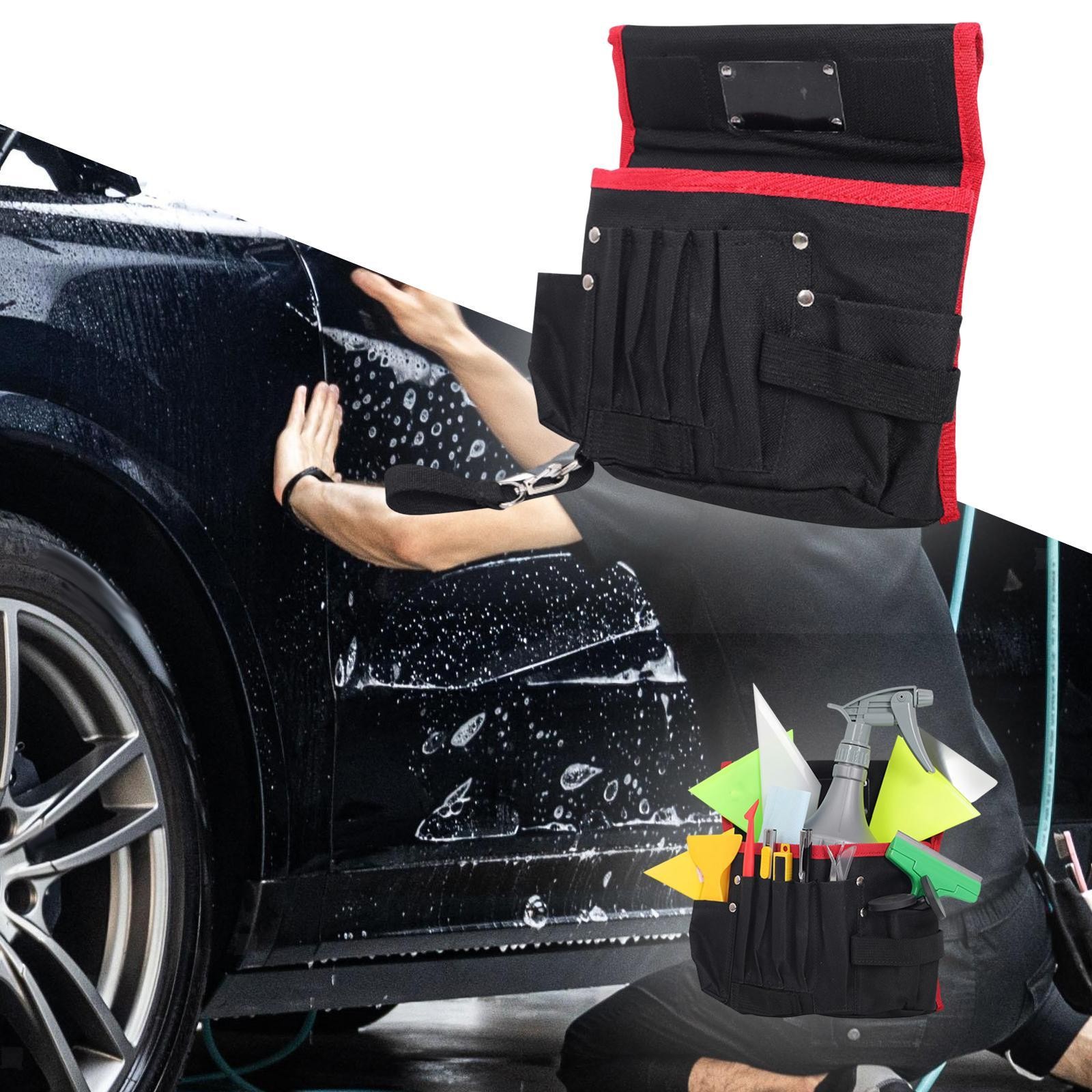 Car Film Tool Waist Bag Tool Box Heavy Duty 600D Oxford Cloth Car Repairing