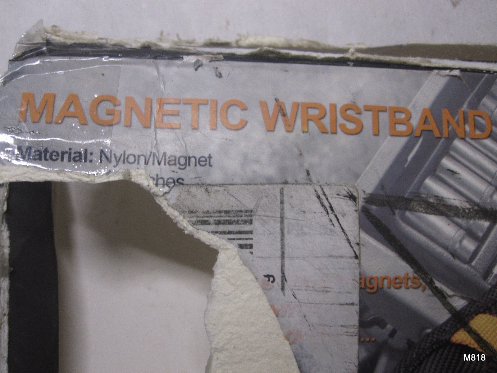 1 Pack of 2 Soft Digits Magnetic Wristbands DIY Magnet Tool Holder